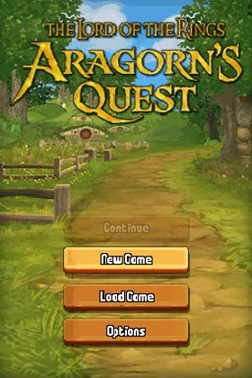 Lord of the Rings, The - Aragorn's Quest (Europe) (En,Fr,De,Es,It,Nl) screen shot title